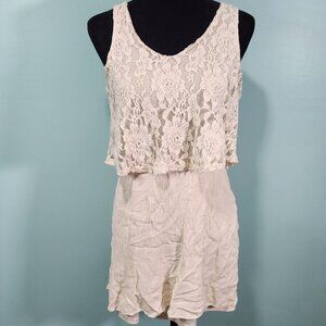 Charming Charlie Linen Summer Mini Dress Medium
Lot K